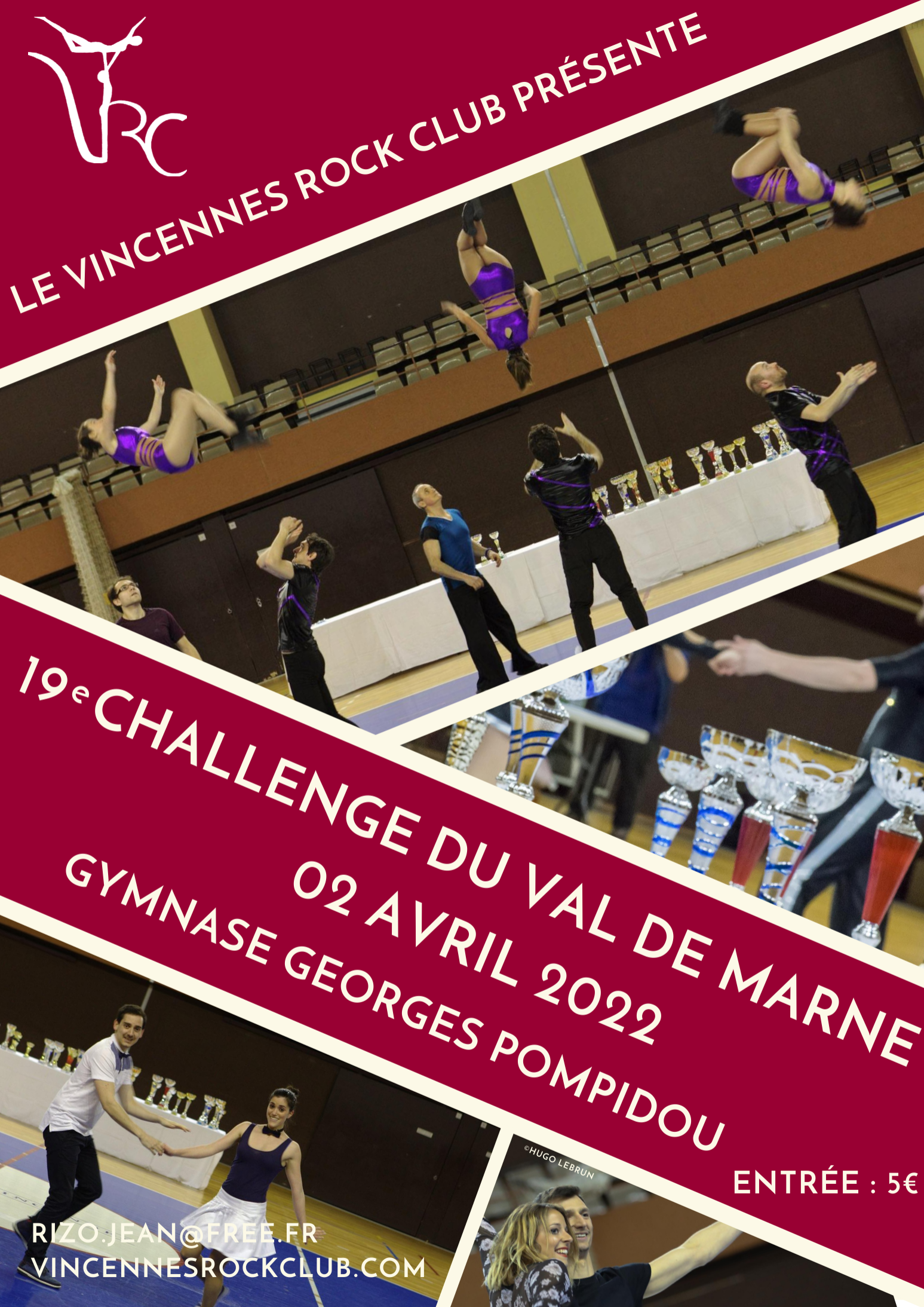 Rock acrobatique Challenge Competition Dance Show Acrobaties Arnr AcrobaticRocknRoll RocknRoll RockAcrobatique Ballet RockParis ile de France 75 Vincennes découverte danse